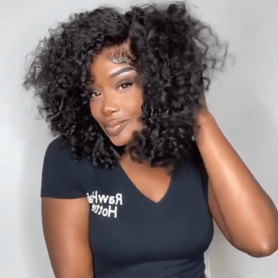 Short Curly Bob Wig – Glueless 13x4 Lace Front, 250% Density Human Hair for Women - Majesty Wig