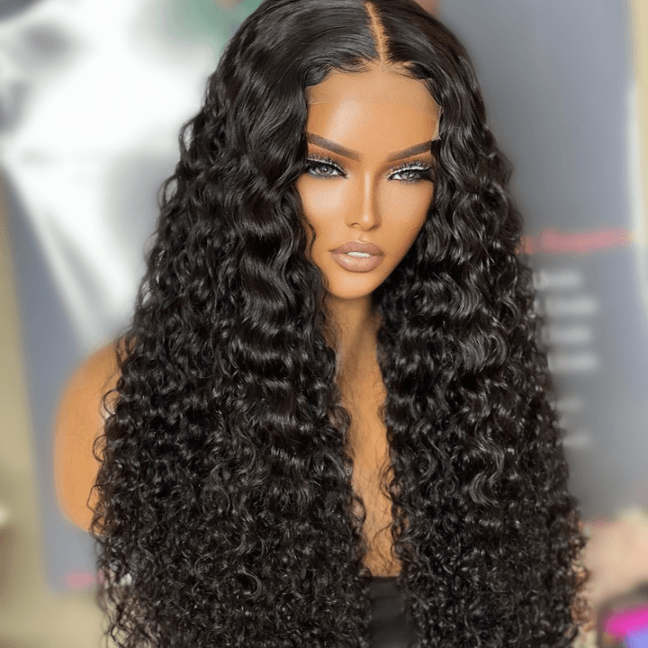 Spanish Curly HD Lace Wig – 13x4 & 5x5 Glueless Human Hair, Pre-Plucked for Women - Majesty Wig