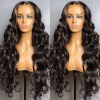 300% Density 3D Body Wave Lace Front Wig – 13x6 Glueless Human Hair, Pre-Plucked & Pre-Cut - Majesty Wig