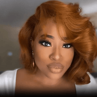 Ginger Orange Glueless Bob Wig – 13x4 Lace Front, Body Wave, Wear & Go Human Hair Wig for Women - Majesty Wig