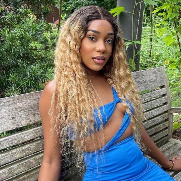 Glueless 5x5 Lace Closure Wig – Ombre Human Hair with Natural Loose Deep Waves & Crimped Texture - Majesty Wig
