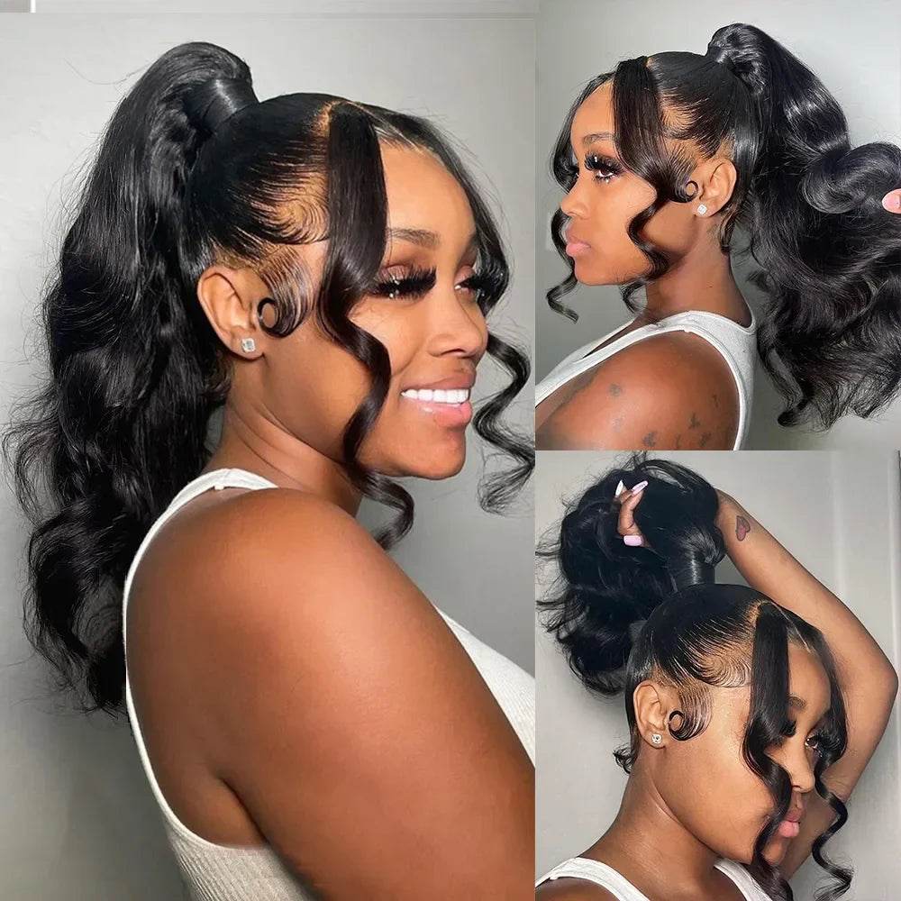Human Hair 360 Lace Transparent Lace Wigs - Majesty Wig - Majesty Wig