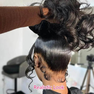 Human Hair 360 Lace Transparent Lace Wigs - Majesty Wig - Majesty Wig