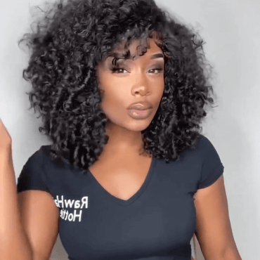 Short Curly Bob Wig – Glueless 13x4 Lace Front, 250% Density Human Hair for Women - Majesty Wig