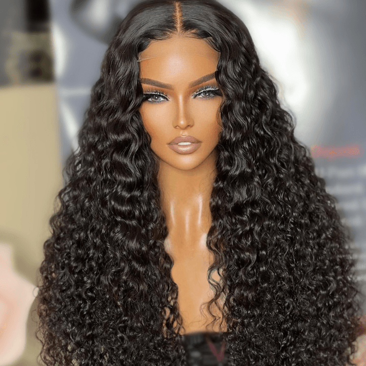 Spanish Curly HD Lace Wig – 13x4 & 5x5 Glueless Human Hair, Pre-Plucked for Women - Majesty Wig