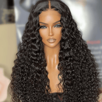 Spanish Curly HD Lace Wig – 13x4 & 5x5 Glueless Human Hair, Pre-Plucked for Women - Majesty Wig