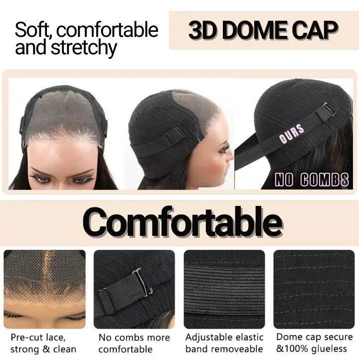 Wear & Go Body Wave Bob Wig – 13x4 Lace Front Glueless Human Hair, Pre-Plucked for Women - Majesty Wig
