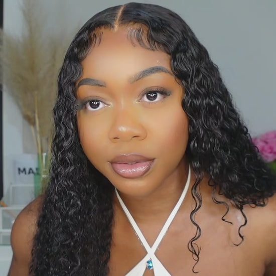 Spanish Curly HD Lace Wig – 13x4 & 5x5 Glueless Human Hair, Pre-Plucked for Women